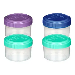 Sistema Набор из 4 герметичных контейнеров для соусов To Go System, разноцветный