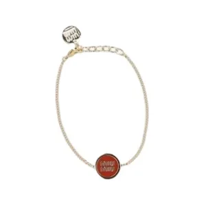 MIU MIU Браслет Brass Bracelets Women's Copper Brown