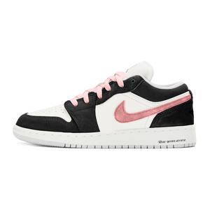 Air 1 Противоскользящие Износостойкие Низкие Детские Баскетбольные Кроссовки Черный Белый Розовый Подростки Jordan