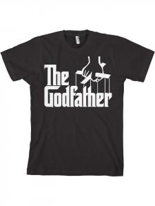 The Godfather Футболка "Logo Big Tall T-Shirt" черного цвета