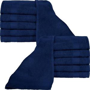 Гостевое полотенце Erwin Müller 12er-Pack 162066, 30x1x50 см, темно-синий