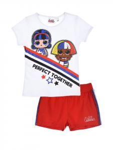 Комбинезон L.O.L. Surprise 2tlg. Outfit: Sommer-Set Perfect Together T-Shirt und Shorts, белый