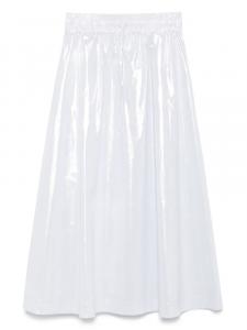 Юбка миди А-силуэта D.Exterior, серебряный