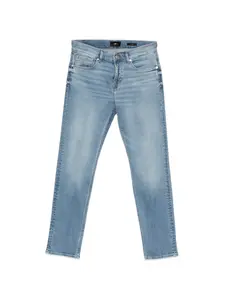 Джинсы с пятью карманами узкого кроя 7 For All Mankind, синий