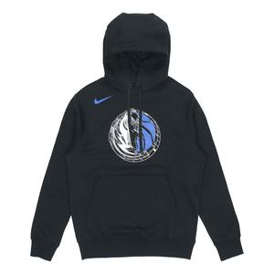 Толстовка Nike NBA Player Dallas Mavericks Casual Sports hooded Pullover Long Sleeves Black, черный