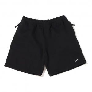 Шорты Nike Solid Color Logo Straight Loose Casual Shorts Unisex Black DV3056-010, разноцветный