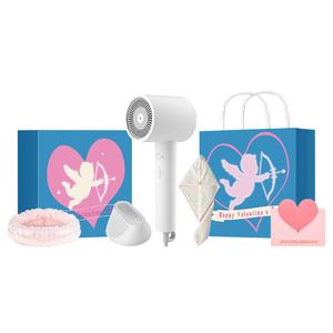 Фен для домашнего использования высокой мощности, профессиональный салонный фен с высокой подачей воздуха, набор с мультяшным котенком h300 Xiaomi