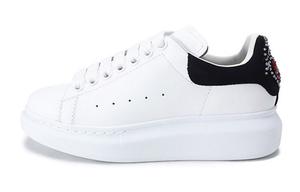 Кроссовки Alexander McQueen Oversized Shoes 'Off White Black' Women's