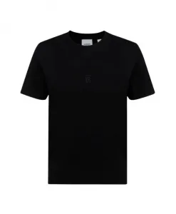 Футболка с рельефным логотипом Burberry, черный