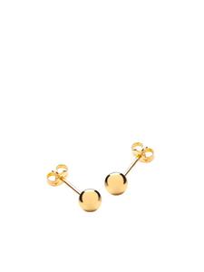 Круглые серьги из золота 375 пробы Lucardi