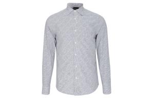 Серая мужская рубашка EMPORIO ARMANI, серый