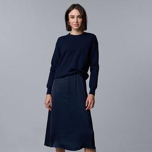 Платье-свитер Petite с вставками Simply Vera Vera Wang