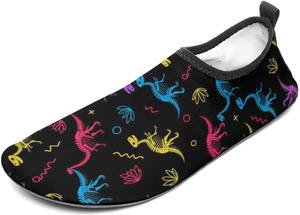 Водные тапочки, обувь для плавания, быстро сохнущие босоножки, аква-носки, пляжная обувь для женщин и мужчин Woezkex, Pattern626