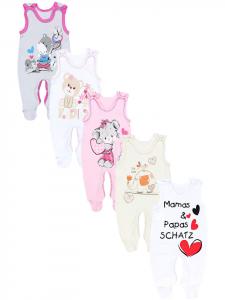 Комбинезон TupTam, розовый/белый