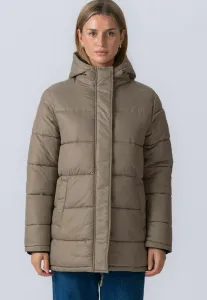 Длинное зимнее пальто-пуховик Teeshoppen, Sand