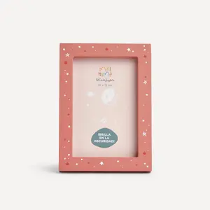 Фоторамка со звездами Mini Home - El Corte Inglés, розовый