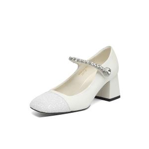 Bebe Туфли Мэри Джейн женские, белые, серые