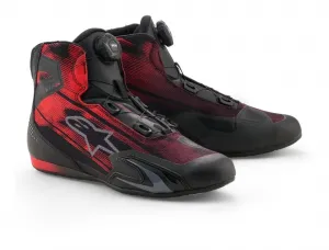 Вентилируемые ботинки Celer Alpinestars, черный/ярко-красный