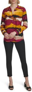 Женская блузка Calvin Klein с отворотом, Ochre Multi