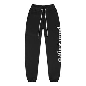 Спортивные брюки Palm Angels SS22 Side Logo Sweatpants 'Black White', черный