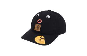 Carhartt Хлопковая бейсболка мужская черная, Black