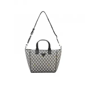 GUESS Синтетическая кожаная сумка-шоппер через плечо, Black