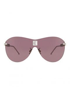 Солнцезащитные очки Givenchy Aviator, цвет Palladium & Crystal