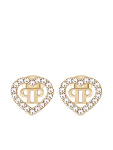 Серьги Rocked Hearts Philipp Plein, золотой