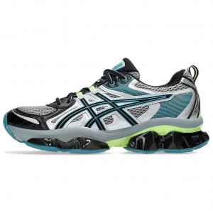 ASICS Кроссовки GEL Quantum Kinetic с низким верхом, устойчивые к истиранию, унисекс, серебристо-черные