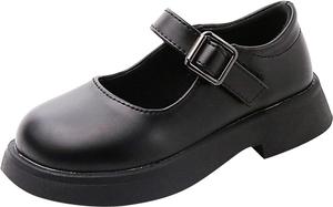 Сапоги женские зимние, размер 5, повседневная обувь для девушек, с толстой подошвой, на застежке, удобные, однотонные, простые Generic, Black