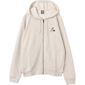 New Balance Бейсбольная куртка унисекс, Oats Heather