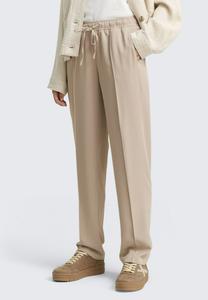 Брюки TOM TAILOR STRAIGHT , Soft Taupe Grey/Taupe
