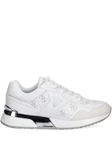 Кеды Mickay с низким верхом и принтом логотипа 4G Guess Usa, белый