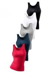 Майка PETITE FLEUR, цвет rot, marine, grau meliert, weiß, schwarz