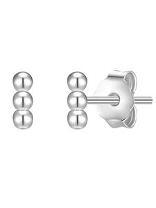 Glanzstücke München Серебряные серьги-гвоздики из стерлингового серебра