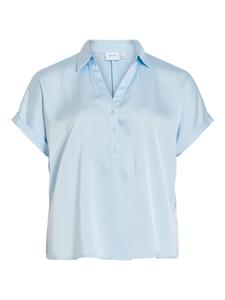 VILA Блузка 'VIEnna Ravenna' в пастельно-голубом цвете
