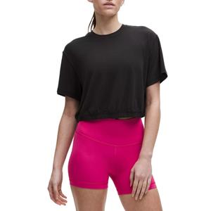 Футболка с рукавом дроп-шоулдер женская Lululemon, черный