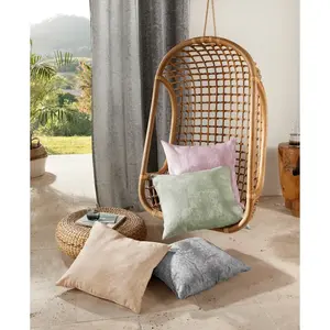 Декоративная подушка LESKA Чехол для подушки без наполнителя, 1 шт. 50 x 50 см Leger Home By Lena Gercke, Sand + unifarben