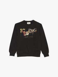 Толстовка ICEBERGS IC3 GRAFFITI, черный