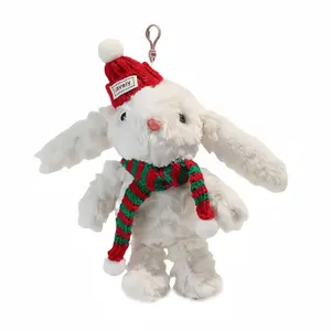 Мягкая и очаровательная подвеска с кроликом из плюша, высота 17 см Bobby Bear, зеленый