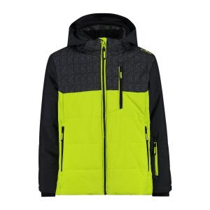 Детская горнолыжная куртка CMP для мальчиков с капюшоном на кнопках 34W4984