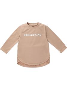 Рубашка с длинными рукавами Königskind коричневого цвета MaBu Kids