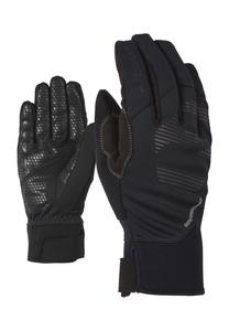 Лыжные перчатки, нескользящие, прочные ziener, черный