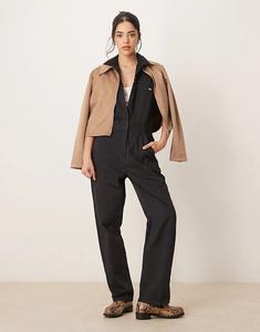 Комбинезон Dickies с короткими рукавами черного цвета