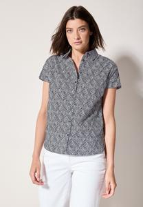 Блузка на пуговицах Cecil, светло-голубой