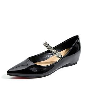 Туфли Мэри Джейн на массивном каблуке для женщин Zomila, Black