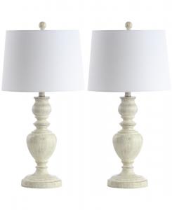 Набор из 2 настольных ламп Zabi Safavieh, белый