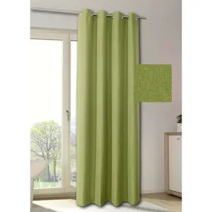 DELAVITA Гардина «МИЛАН», (1 шт.), матовая, разные цвета, зеленый