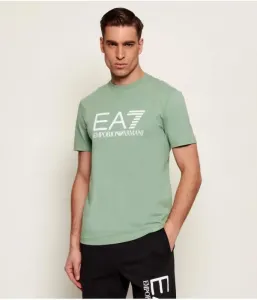 Футболка slim fit Ea7, мятный