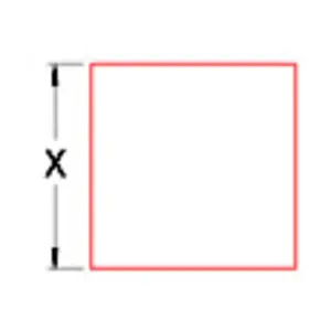 Квадратные основания – гибкие, 20 мм (50), Miniature Bases - Magnetic (Litko Aerosystems)